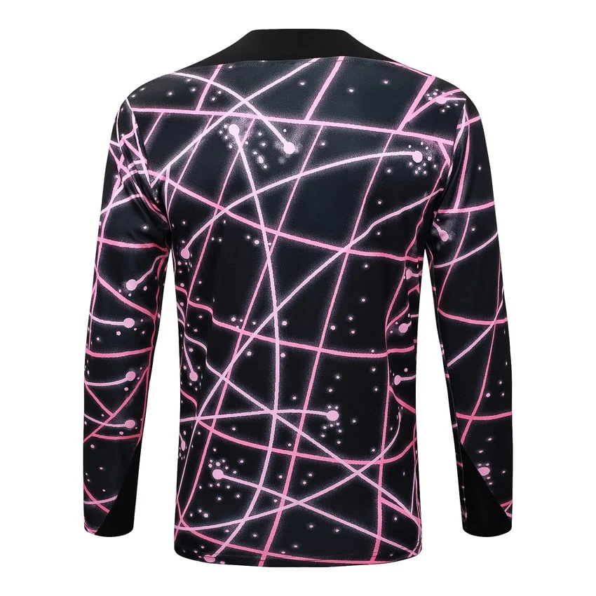 Survetement PSG Training 2025 2026 Noir Rose – Image 3