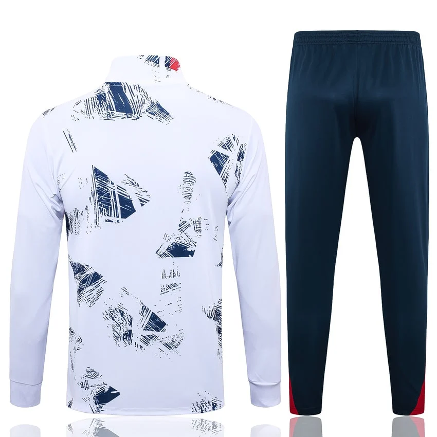 Survetement PSG Veste 2024 2025 Blanc – Image 4