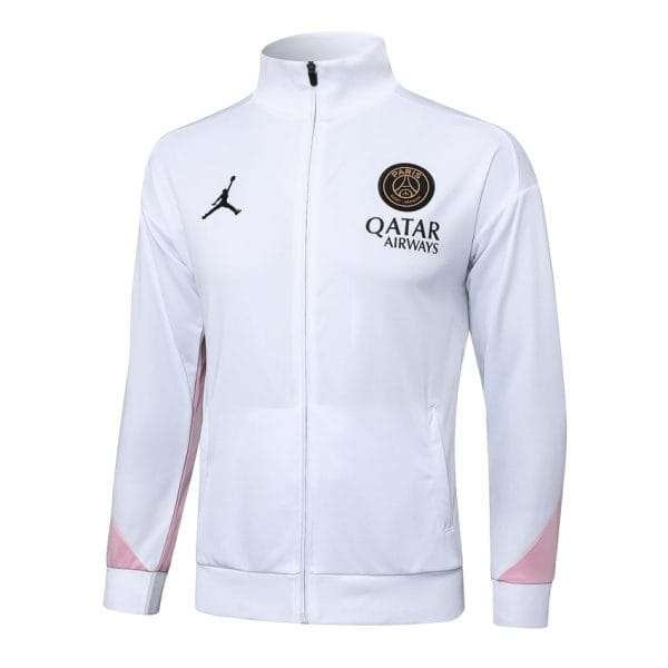 Survetement PSG Veste 2024 2025 Blanc Rose