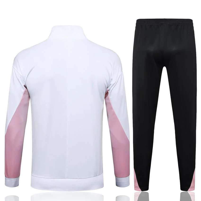 Survetement PSG Veste 2024 2025 Blanc Rose – Image 4