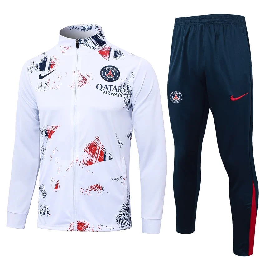 Survetement PSG Veste 2024 2025 Blanc