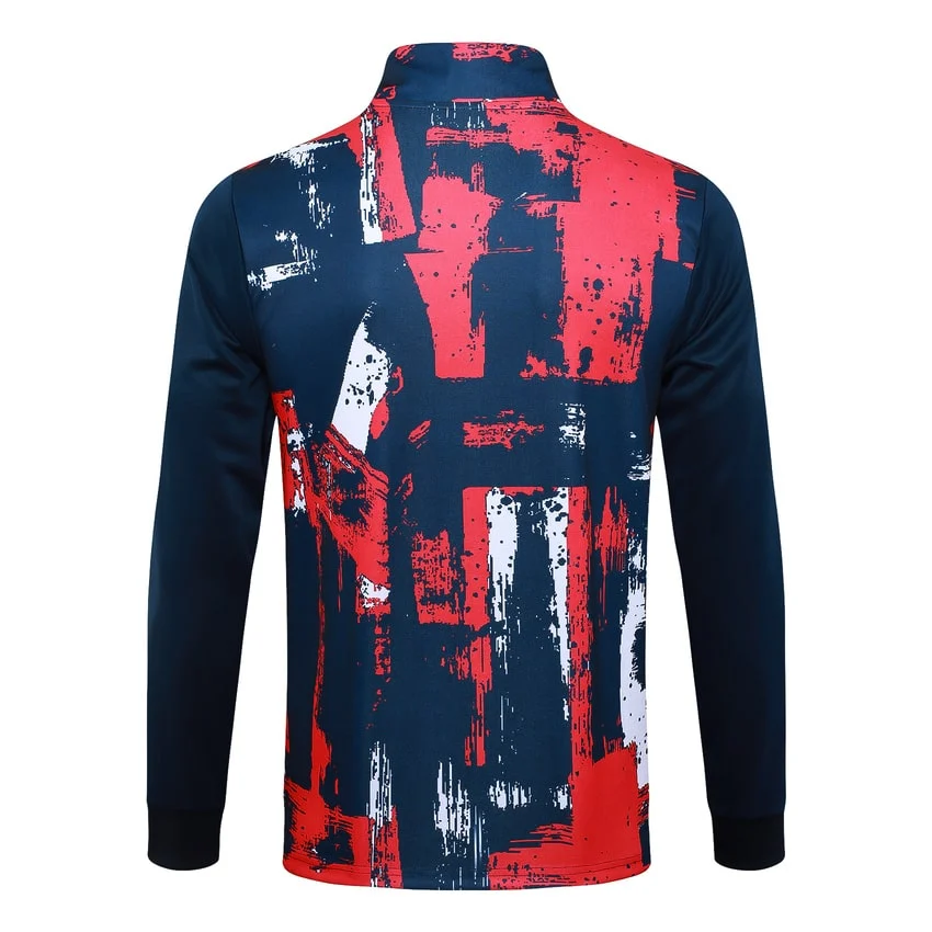 Survetement PSG Veste 2024 2025 Bleu Rouge – Image 3