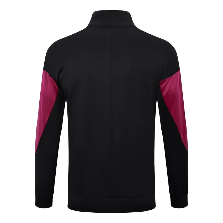 Survetement PSG Veste 2024 2025 Noir Rouge – Image 3