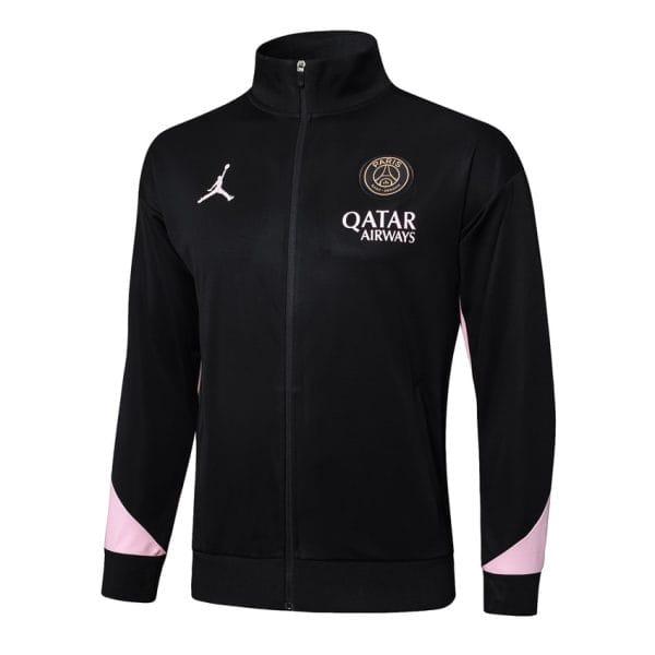 Survetement PSG Veste 2024 2025 Noir Rose