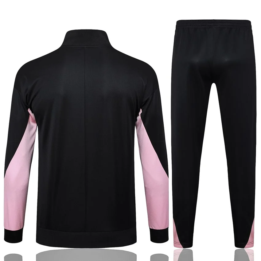 Survetement PSG Veste 2024 2025 Noir Rose – Image 4