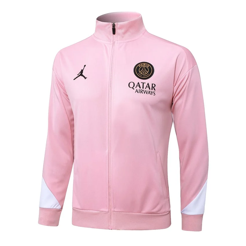 Survetement PSG Veste 2024 2025 Rose Clair – Image 2