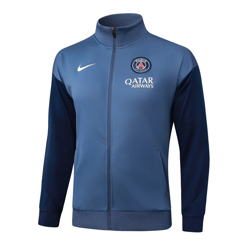 Survetement PSG Veste 2025 2026 Bleu Océan – Image 2