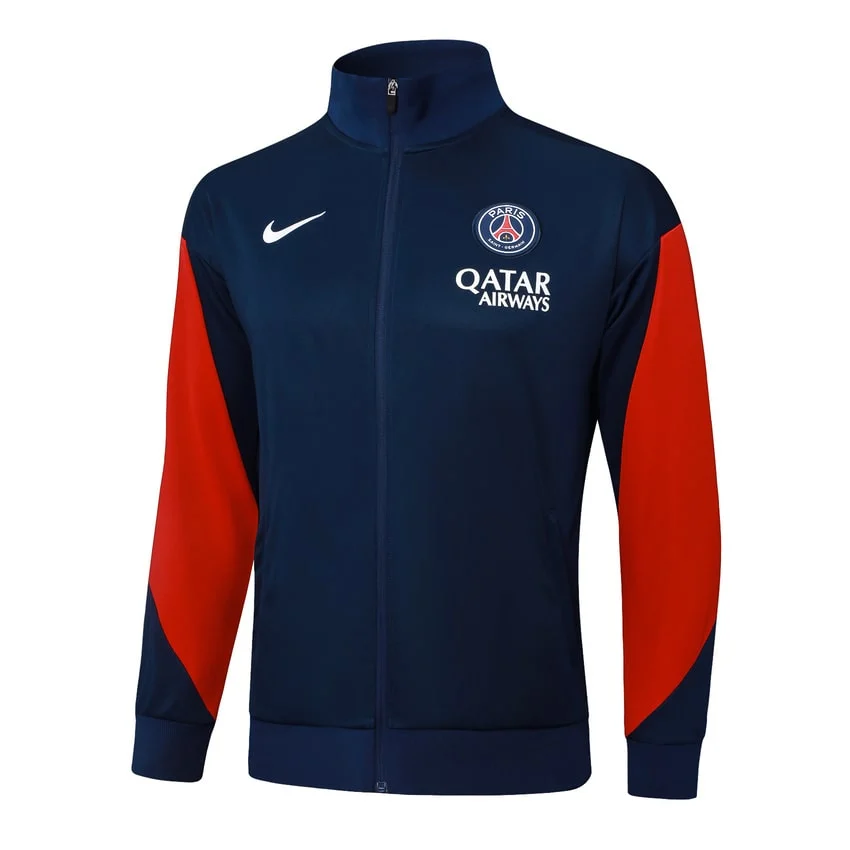 Survetement PSG Veste 2025 2026 Bleu Rouge – Image 2