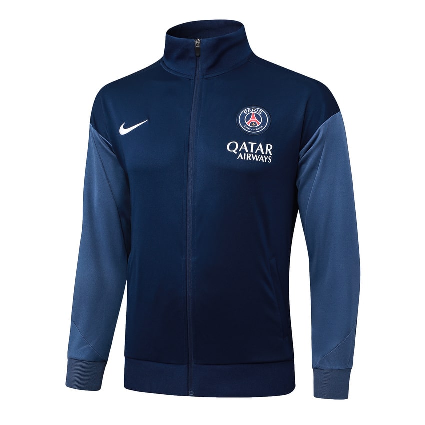 Survetement PSG Veste 2025 2026 Bleu Sombre – Image 2