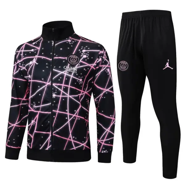 Survetement PSG Veste 2025 2026 Noir Rose