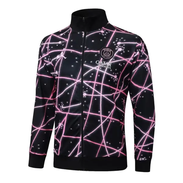 Survetement PSG Veste 2025 2026 Noir Rose