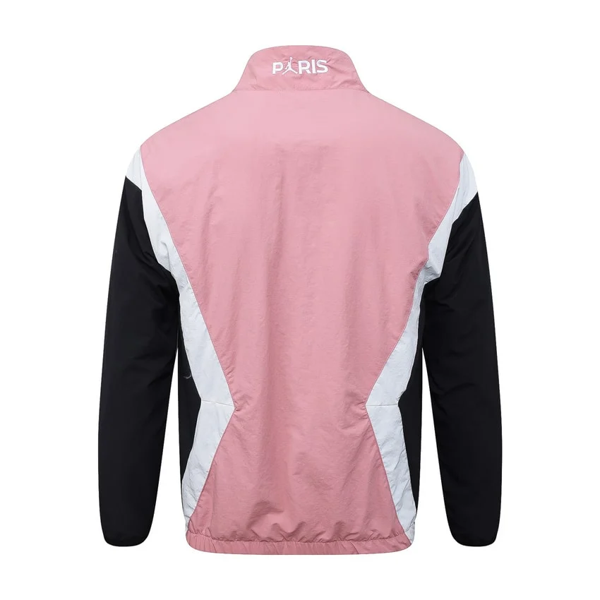 Survetement PSG Veste 2025 2026 Rose Noir – Image 3