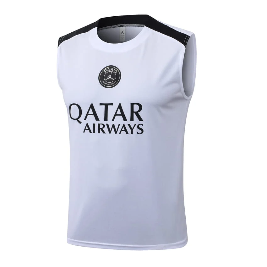 Debardeur Short PSG 2026 2027 Blanc Gris – Image 2