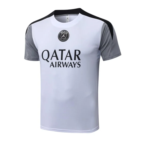 Ensemble Maillot Short PSG 2026 2027 Blanc Gris