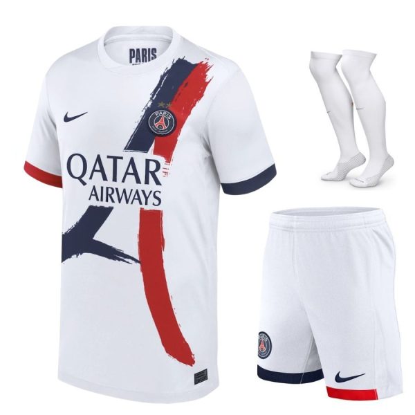 Maillot Kit Enfant PSG Exterieur 2025 2026 2 étoiles