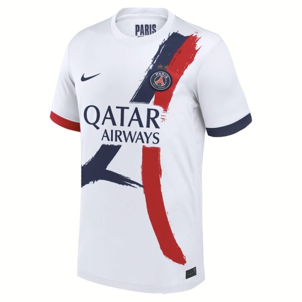 Maillot PSG Exterieur 2025 2026 2 étoiles