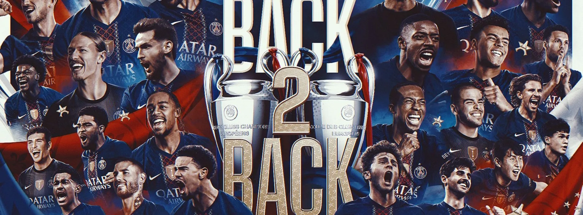maillots psg champions d'europe