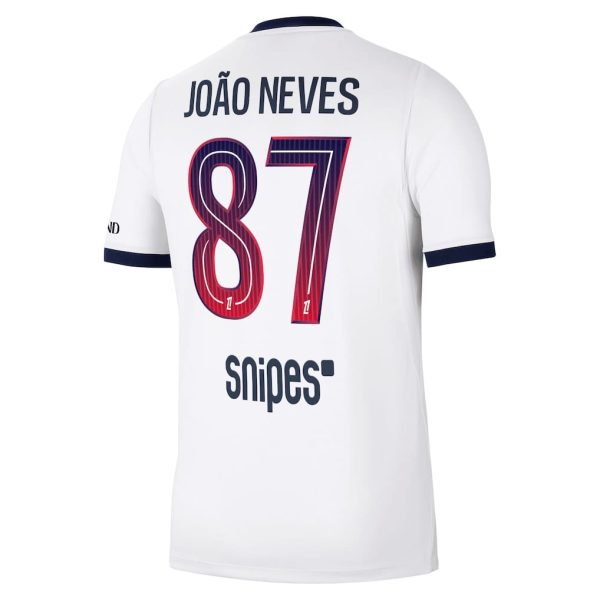 Maillot PSG Exterieur 2026 2027 Joao Neves