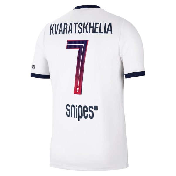 Maillot Kit Enfant PSG Exterieur 2026 2027 Kvaratskhelia