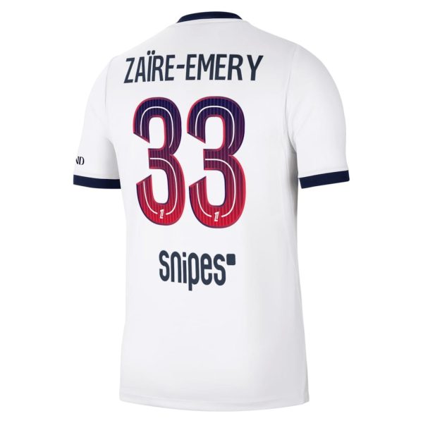 Maillot Kit Enfant PSG Exterieur 2026 2027 Zaire Emery