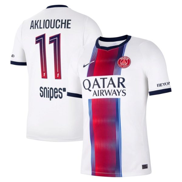 Maillot PSG Exterieur 2026 2027 Akliouche